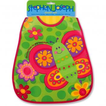 abwischbares Babero Mariposa de Stephen Joseph