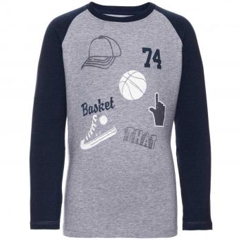 Camiseta Name It Nitjanis Gris 80 Gris