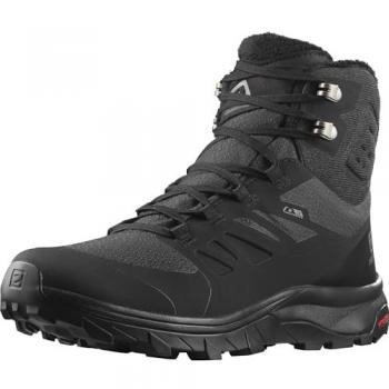 Botas de nieve Salomon OUTblast TS Waterproof mujer - 38(2/3), impermeables, con aislamiento Thinsulate, color negro