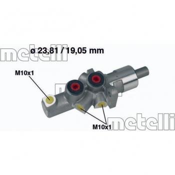 Cilindro Maestro de Freno Metelli 05-0177 - Cilindro principal, compatible con múltiples vehículos, alta calidad de fabricación, incluye piezas de repuesto