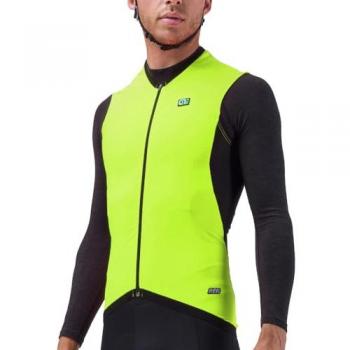 Chaleco Ciclismo Alé R-EV1 Thermo Amarillo Flúor - M