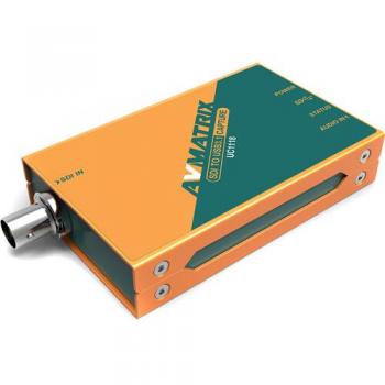 AVMATRIX UC1118 Uncompressed SDI to USB 3.1 Type-C Video Capture Device