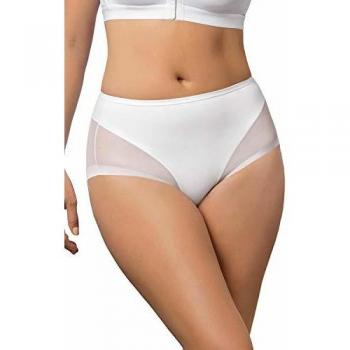 Leonisa Women's Plus Size XL Invisible Control Shaping Panty in White