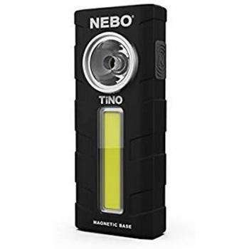 NEBO NB6809 Lámpara de trabajo LED/COB, Negro, 300 Lumen, 3 AAA Alkaline