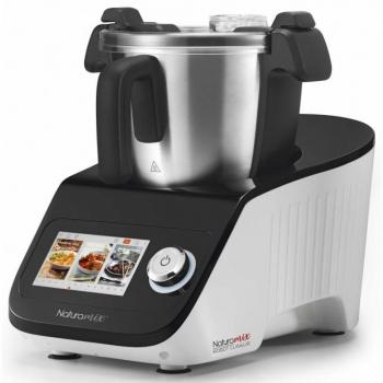 Robot Cuiseur Multifuncional con Báscula Integrada y Pantalla Táctil - 1000W - 3.5L - +600 Recetas Naturamix