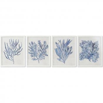 Cuadro Mediterráneo ESPRIT 50 x 2,5 x 65 cm (4 Unidades)