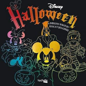 Halloween Disney. 6 dibujos mágicos: Rasca y descubre