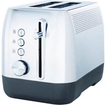 Tostadora Breville Edge VTR017X de 2 rebanadas con chasis profundo y acabado en acero inoxidable cepillado