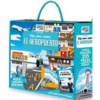 Viaja, conoce, explora - Cuadrado. El aeropuerto. Edic. ilustrado