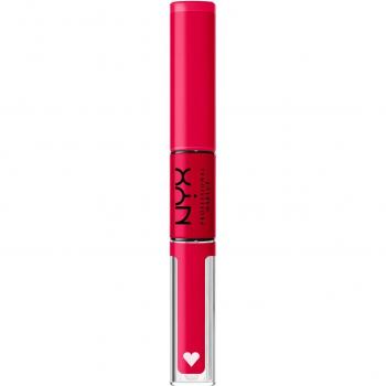 NYX Professional Makeup Shine Loud High Shine Lip Color Liquid Lipstick with High Gloss Effect Shade 18 - On a Mission 6.5 ml