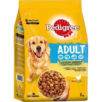 Pedigree Adult Chicken and Vegetables Dry Dog Food - 7 kg