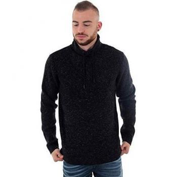 Jersey Jack&Jones Hombre L Negro 12145420 JCODENIM Knit High Neck Black