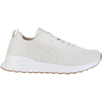 Zapatillas deportivas de mujer Condeknit beige ECOALF con diseño ecológico y cierre ajustable