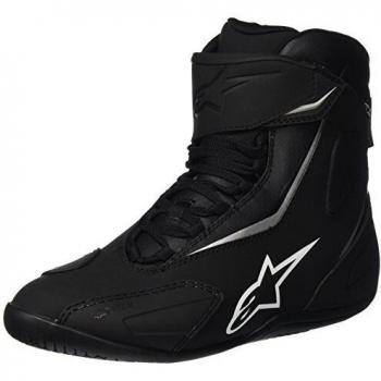 Alpinestars Fastback 2 Drystar Motorcycle Shoes - Black/White Waterproof