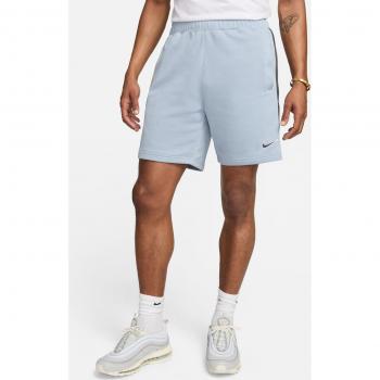 Nike Pantalón corto de hombre Sportswear FT Nike, color azul, talla L