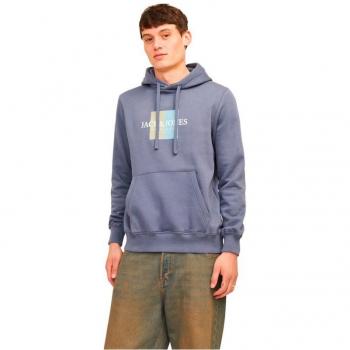 Sudadera con capucha Jack & Jones Rfrederiksberg Box Nightshadow Blue Infante