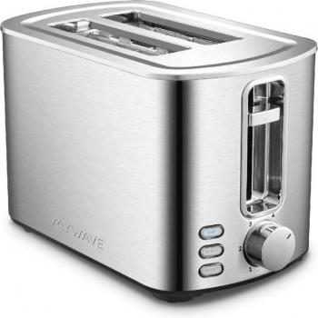 Tostador Corto Doble Ranura Inox MyWave MWTOS-CDI 850W Acero Inoxidable