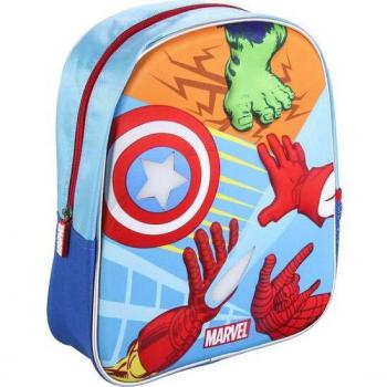 Mochila Infantil 3D Luces Avengers Blue - Cerdá