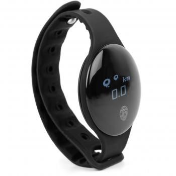 DURAGADGET Reloj / Pulsera de actividad en color negro, con medidor de pasos, distancia y calorías para tablet Medion LifeTab P8502 - LifeTab P8513 - LifeTab P9701 - LifeTab X10301 - LifeTab E10501 - LifeTab P10505 - Akoya E1240T - Akoya E1239T - Lifetab