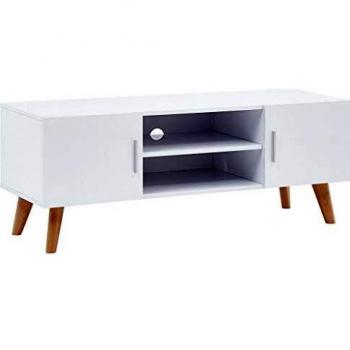 SengentoStyle Tv-meubel 120x40x46 cm MDF wit
