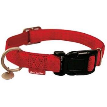 Nayeco Collar Mac Leather Rojo 10Mm X 20-33Cm