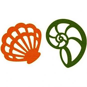 Troquel fino ZAG Verano conchas 2u