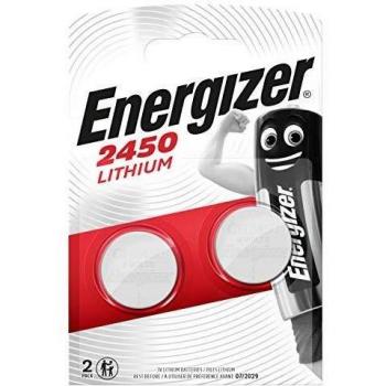 Energizer - Pila CR2450 Silver Oxide, 2 Unidades