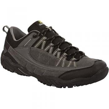 Trespass Taiga, Zapatillas de Deporte Exterior Hombre, Gris-Grey