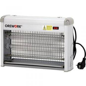 Lámpara Mata Mosquitos OREWORK 20W - Cobertura de 80 m² - Elimina Mosquitos y Moscas