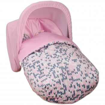 Babyline Game - Saco grupo 0, unisex, color rosa
