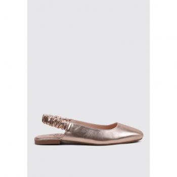 Sandalia Plana para Mujer Metalizada TOP 3 22554