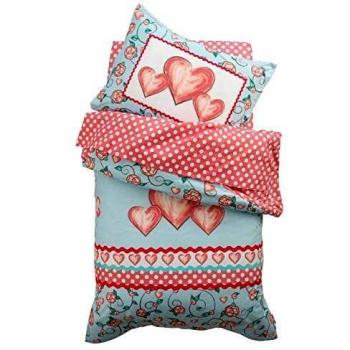 Juego de Ropa de Cama para Niños Princesa Corazones (4 piezas) - Kidkraft