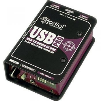 Radial USB-Pro 2-Channel Active Stereo Direct Box