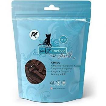 Catz finefood Meatz snacks para gatos - Pack económico: 2 x canguro (2 x 45 g)