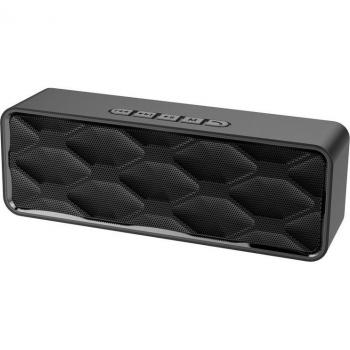 Altavoz Bluetooth Portátil Inalámbrico Estéreo Doble 3W + 3W con Audio 3D, Manos Libres, Recargable, Radio FM, USB, AUX y TF