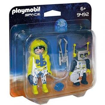 Playmobil 9492 Space Astronaut and Robot Duo Pack