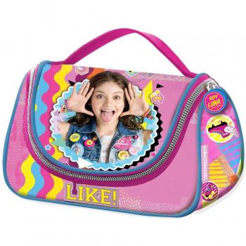 Karactermania Soy Luna Smile Bolsa de Aseo, 20 cm, Rosa