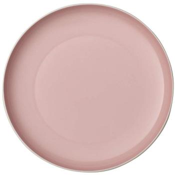 Villeroy & Boch It'S My Match Plato Uni, 24 cm, Porcelana Premium, Blanco/Rosa
