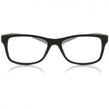 Square Full Rim Plastic Men's Prescription Glasses - Black - Size +1.50 - Blue Light Block Available - SmartBuy Readers