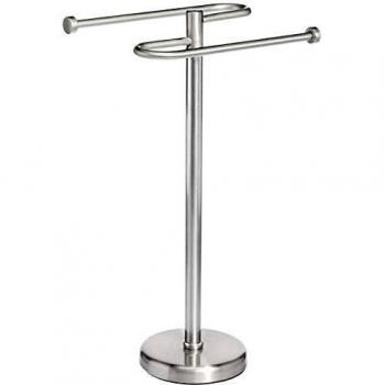 Amazon Basics – Colección de accesorios de baño mate, toallero