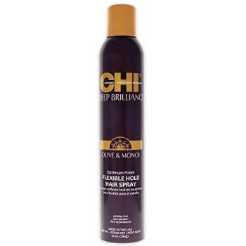 Brilliance Flexible Hold Hair Spray 284g - Olive & Monoi Formula