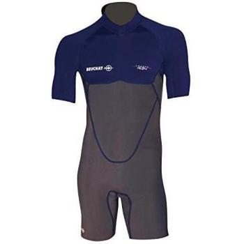 Beuchat Atoll ZD 2mm Hombre Shorty, Men's, Azul/Gris, M