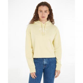 Sudadera Tommy Jeans Relaxed Essential Amarillo Mujer