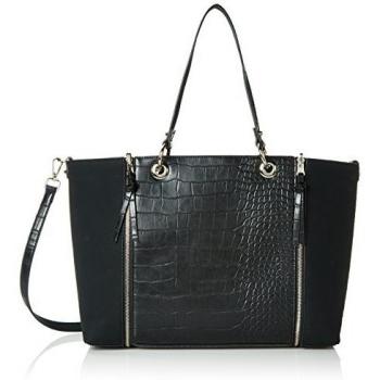 FornarinaAVA - Bolsa de Asa Superior Mujer
, color Negro, talla 40x29x12 cm