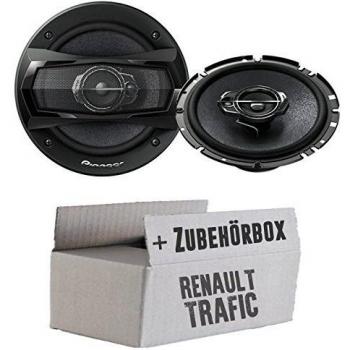 Renault Trafic 2 Front Tür - Pioneer TS-A1733i 17cm 3-Wege Lautsprecher - Einbauset