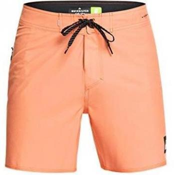 Quiksilver Highline Kaimana 16 Sr Pantalones Cortos, Hombre, Naranja