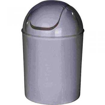 Cubo de basura con tapa oscilante serie Arktis 6 L blanco