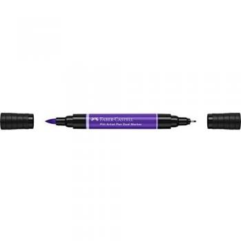 Rotulador Pitt Artist Pen Doble Punta Tinta China Faber-Castell Violeta Púrpura