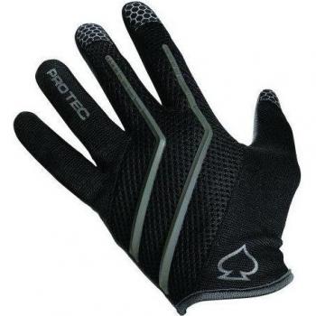 Pro Tec Pro Tec - Guantes para hombre, tamaño S, color negro / gris