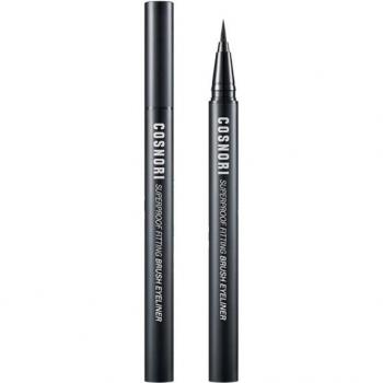 COSNORI - Superproof Brush Eyeliner - 0.6g - #1 Black